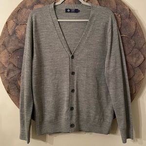 J.Crew Factory Men’s 100% Merino Wool Cardigan